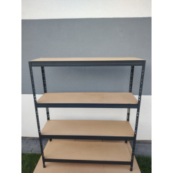 Regał warsztatowy na nity 180x150x45 cm 4P 400 kg