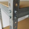 Regał magazynowy skręcany ocynk 210x91x46 cm 5 półek 280 kg