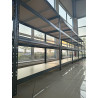 Regał warsztatowy na nity 180x180x60 cm 4 półki 400 kg