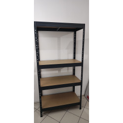 Regał warsztatowy na nity 180x90x45 cm 4 półki 360 kg