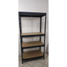 Regał warsztatowy na nity 180x90x45 cm 4 półki 360 kg