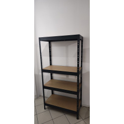 Regał warsztatowy na nity 180x90x45 cm 4 półki 360 kg