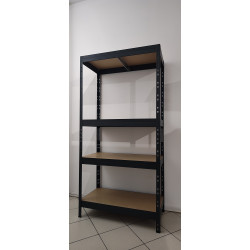 Regał warsztatowy na nity 180x90x45 cm 4 półki 360 kg