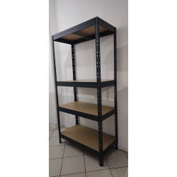Regał warsztatowy na nity 180x90x45 cm 4 półki 360 kg