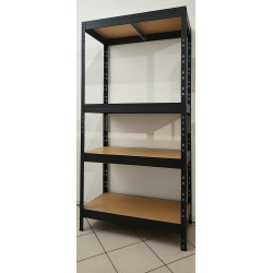 Regał warsztatowy na nity 180x90x45 cm 4 półki 360 kg