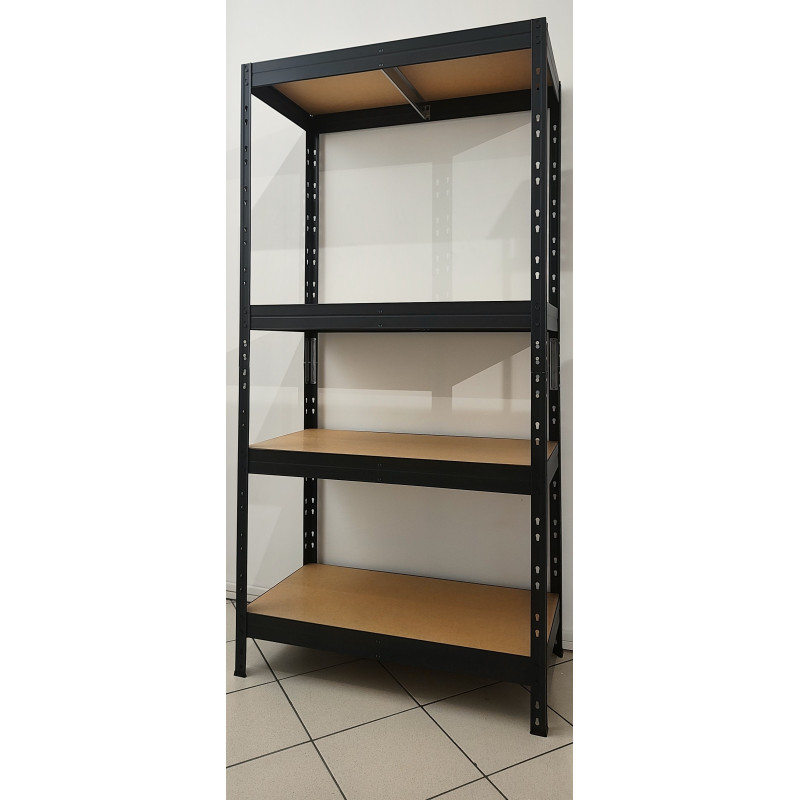 Regał warsztatowy na nity 180x90x45 cm 4 półki 360 kg