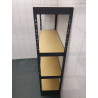 Regał warsztatowy na nity 180x120x45 cm 4 półki 360 kg