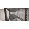 Regał ażurowy zatrzaskowy 180x90x45 cm 5 półek 300 kg