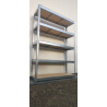 Regał magazynowy skręcany ocynk 180x120x40 cm 5 półek 200 kg