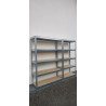 Regał magazynowy skręcany ocynk 180x120x40 cm 5 półek 200 kg