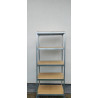 Regał magazynowy skręcany ocynk 210x91x46 cm 5 półek 280 kg