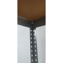 Regał magazynowy skręcany ocynk 210x91x46 cm 5 półek 280 kg