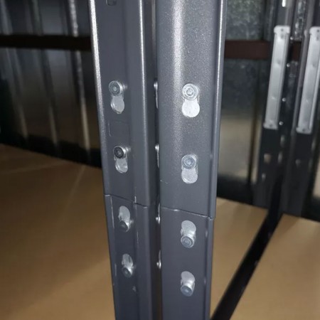 Regał warsztatowy na nity 180x90x45 cm 4 półki 360 kg